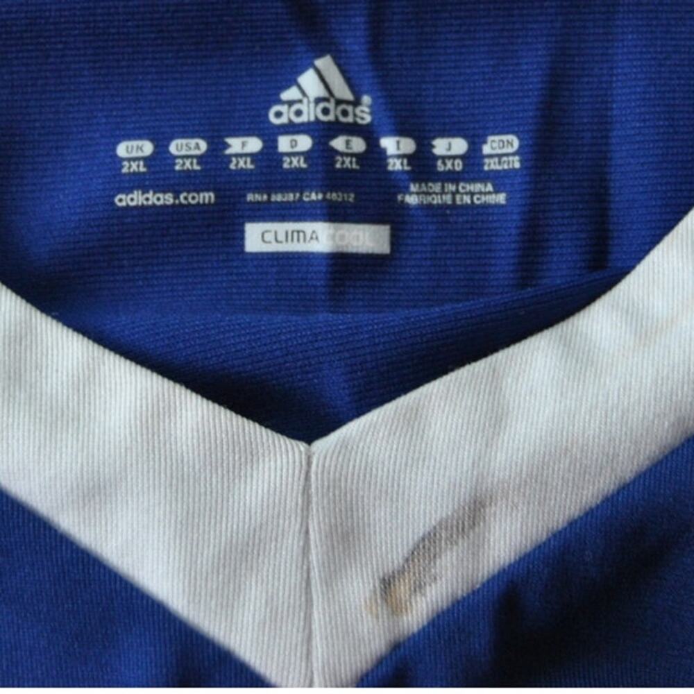 France 2009/2011 Adidas Home Football (Soccer) Jersey Blue & Red XX-Large - Picture 12 of 13